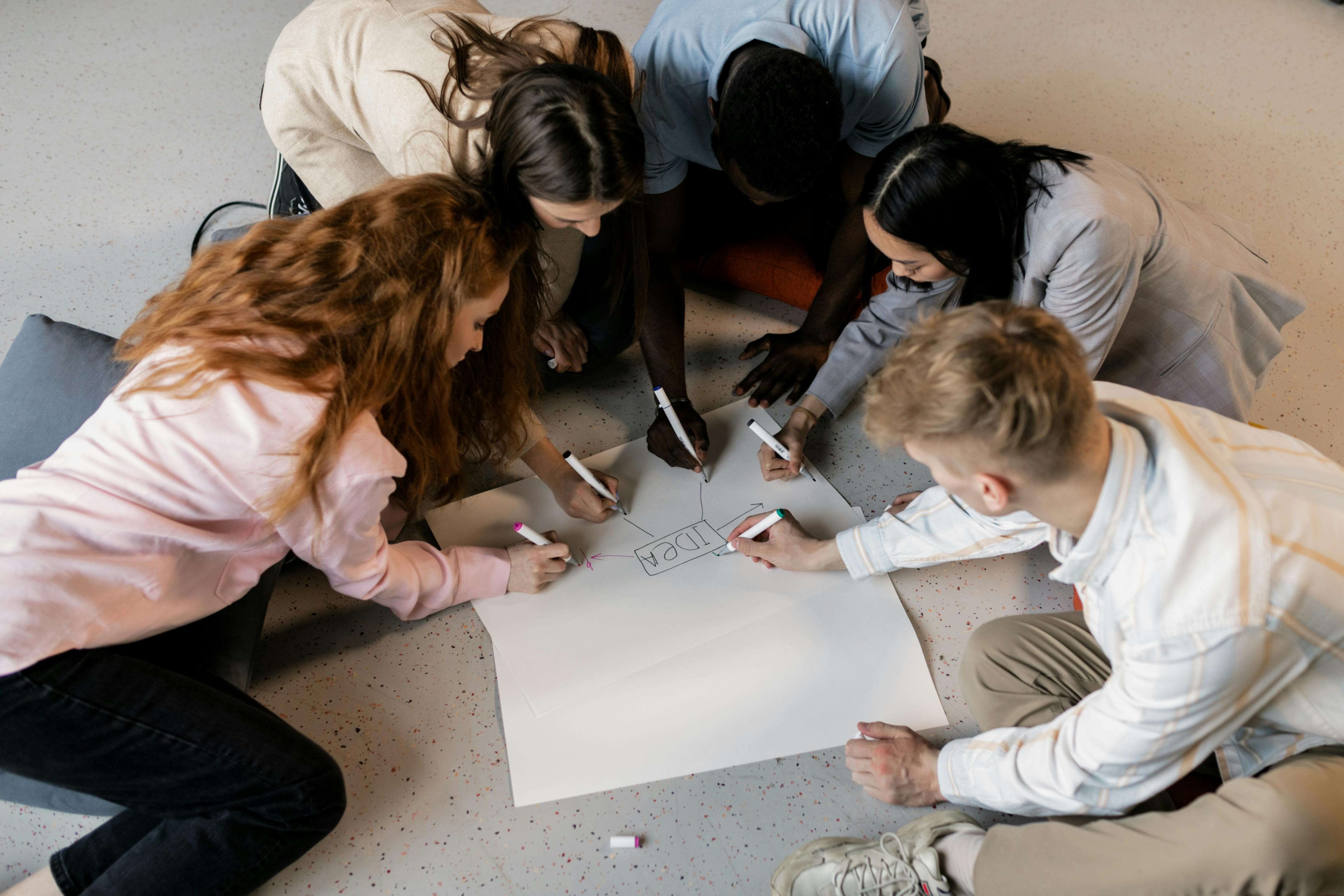 Society — group brainstorming